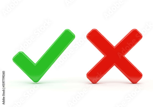 Understanding the Significance of Correct and Incorrect Symbols in Decision Making and Evaluation Processes for Various Applications and Outcomes