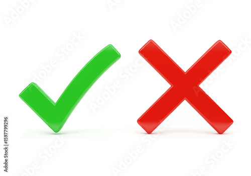 Understanding the Differences Between Checkmarks and Crosses in Visual Communication and Decision Making Processes