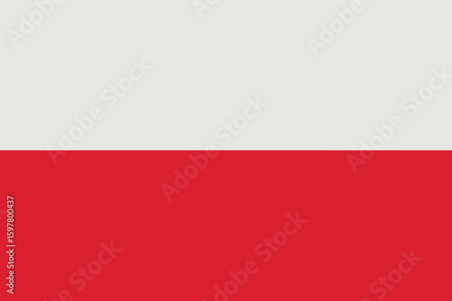 Poland flag vector illustration, ideal for Polish themed projects and designs Free Download Poland flag vector illustration, ideal for Polish themed projects and designs - GFXLoad