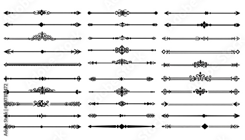 Collection of decorative dividers (1)