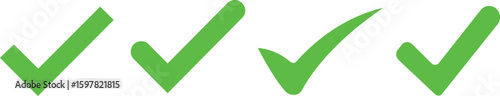 Check tick mark icon set.tick sign accept select confirm correct agree animated. successful symbol, tick mark.Check marks indicate approval. X marks indicate rejection. Simple symbols for yes and no.