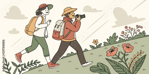 Visitors in the jungle