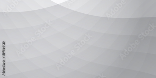 Abstract geometric white and gray color background. Vector illustration.