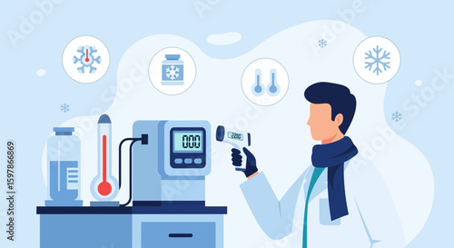 Cryopreservation Monitoring With Electronic Instruments For Storing Biological Samples