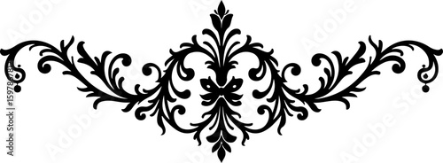 Set of black and white floral ornaments, pattern, vector, design, floral, decoration, ornament, flower, tattoo, art, illustration, element, seamless, vintage, wallpaper, ornate, black, leaf, style, cr