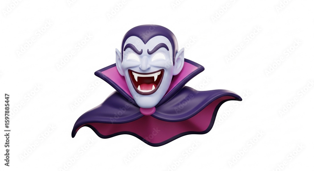 Fototapeta premium 3D helloween vampire