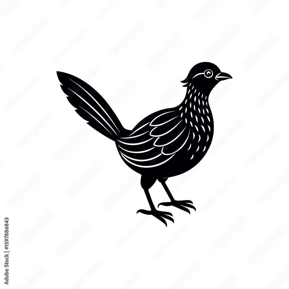 Obraz premium A thessa Fill art vector illustration.