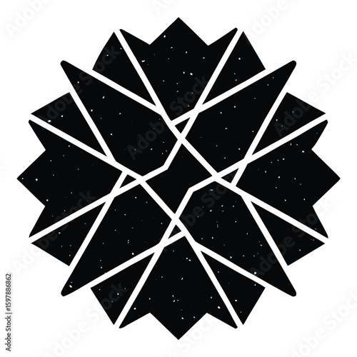 Detailed Scan of a Weathered Shital Pati Mat Texture