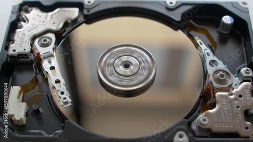 Wallpaper Mural Interior of a hard drive Torontodigital.ca