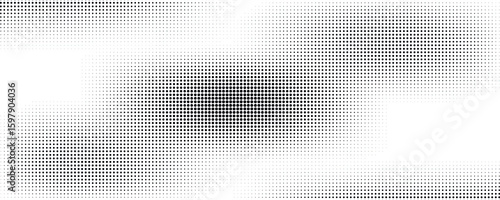 Dot pattern seamless background. Polka dot pattern template Monochrome dotted texture.