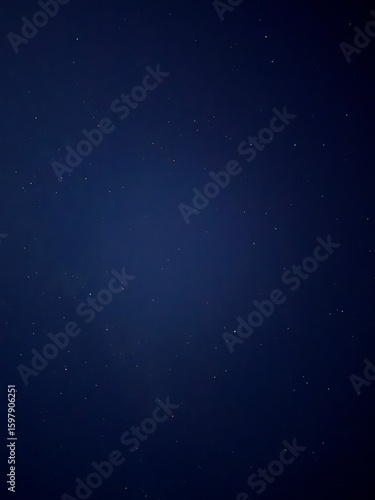 blue sky with stars
