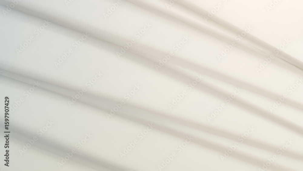 Obraz premium Soft fabric draped with gentle shadows texture light