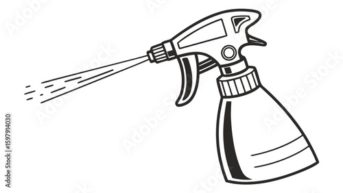  a bottle of spray 