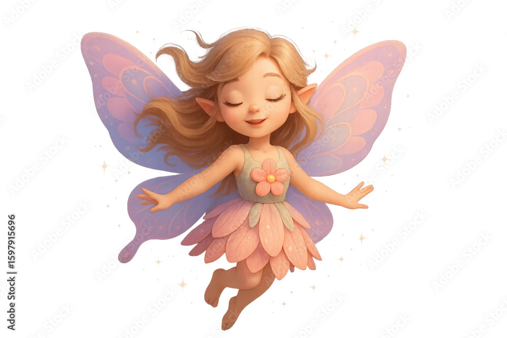 little fairy with wings little fairy with wings