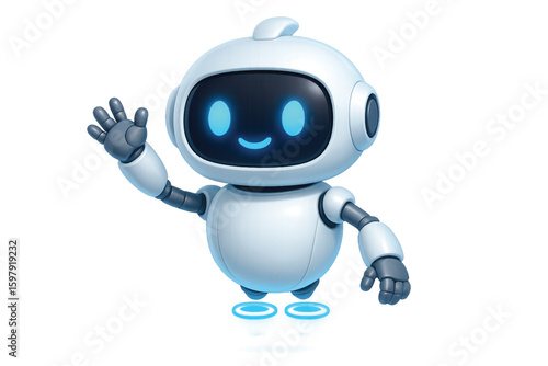 blue screen robot android
