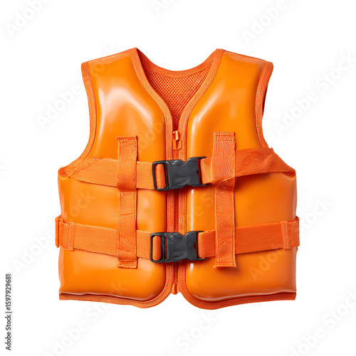 Orange Childrens Life Vest Safety Equipment