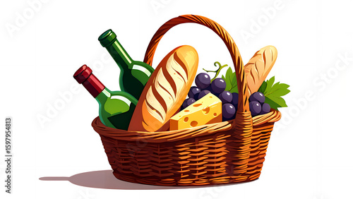 A Basket Of Food