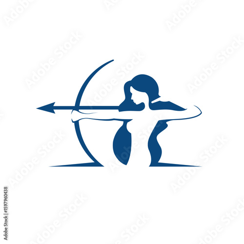 artemis vector abstract modern logo