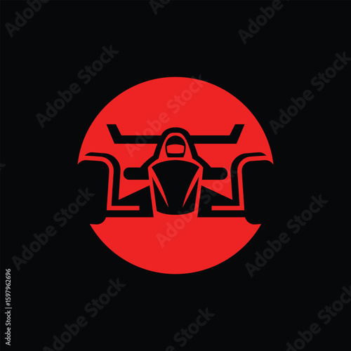 formula vector abstract modern logo