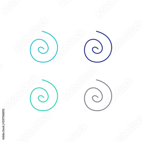 WATER SPLASH SIGN SYMBOL LOGO VECTOR

