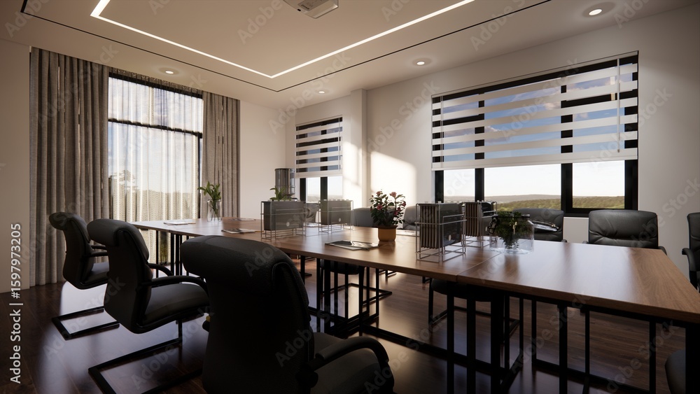 Interior Office room Scene Sketchup Model Free Download by Dang Viet Chau Interior Office room Scene Sketchup Model Free Download by Dang Viet Chau