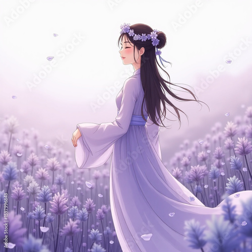 Ai genarate collection of beauty girl designs. 