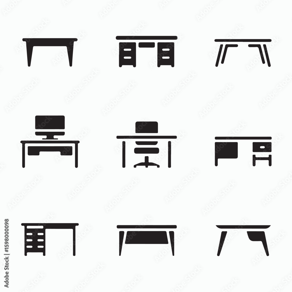 Various Modern Office Desk Styles for Home or Workplace
Various Modern Office Desk Styles for Home or Workplace