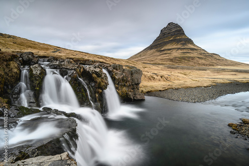 Kirkjufell Long Exposure Photo