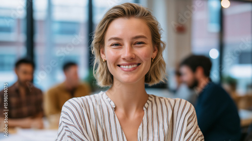 Collaborative Coworking Space with Team Brainstorming Free Download Collaborative Coworking Space with Team Brainstorming - GFXLoad