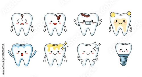 Understanding different tooth conditions and dental care practices for healthy smiles