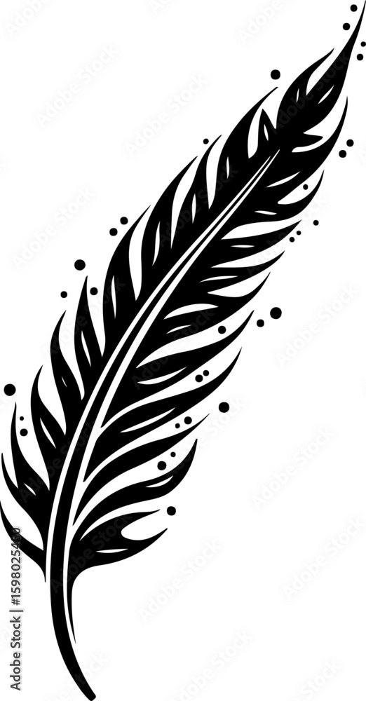 Obraz premium tribal tattoo, swirl tattoo, abstract tribal vector bundle