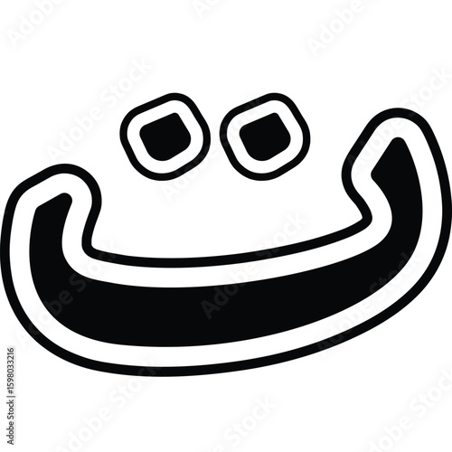 Arabic Letter Ta Outline Vector Calligraphy Design