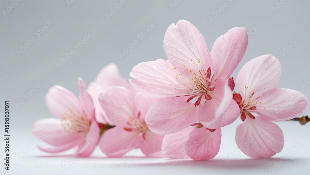 Pink cherry blossoms, delicate petals, and soft background. Floral and nature theme. Blooming flowers and beauty. Pink cherry blossoms, delicate petals, and soft background. Floral and nature theme. Blooming flowers and beauty.