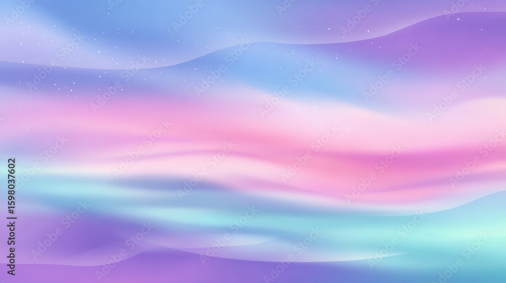 Obraz premium Pastel winter gradient background.
