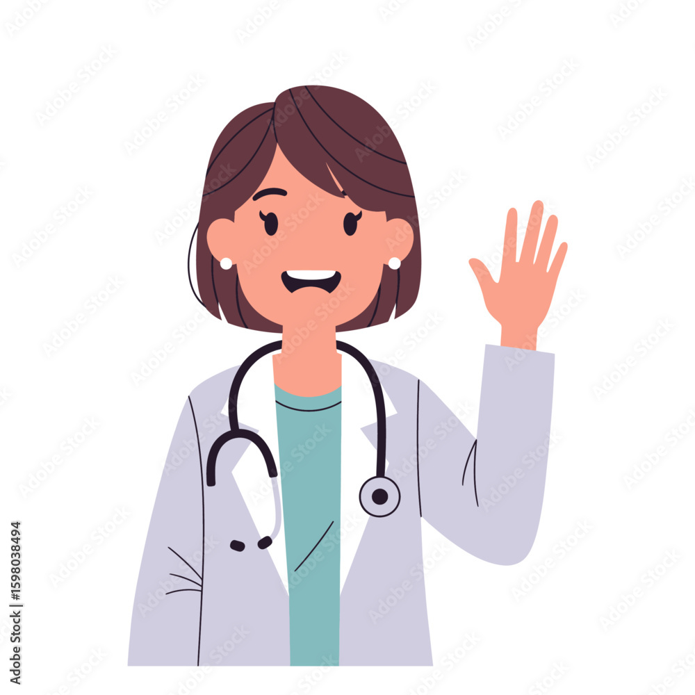 doctor with stethoscope doctor with stethoscope