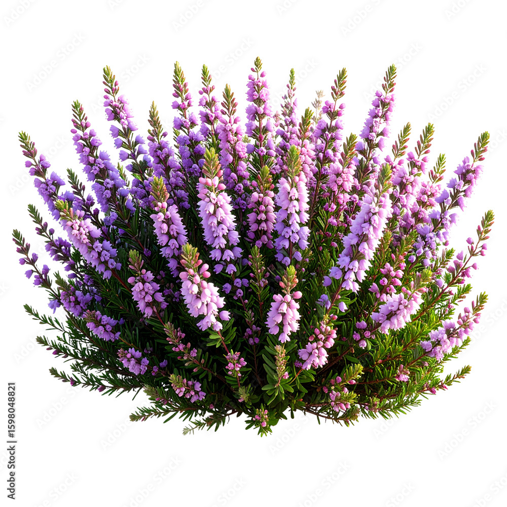 Naklejka premium PNG Bell Heather illustration botanical delicate.