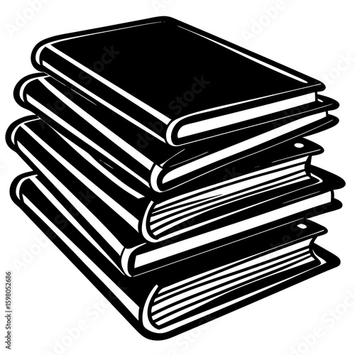 stack of books