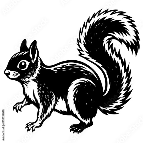 squirrel with nut
