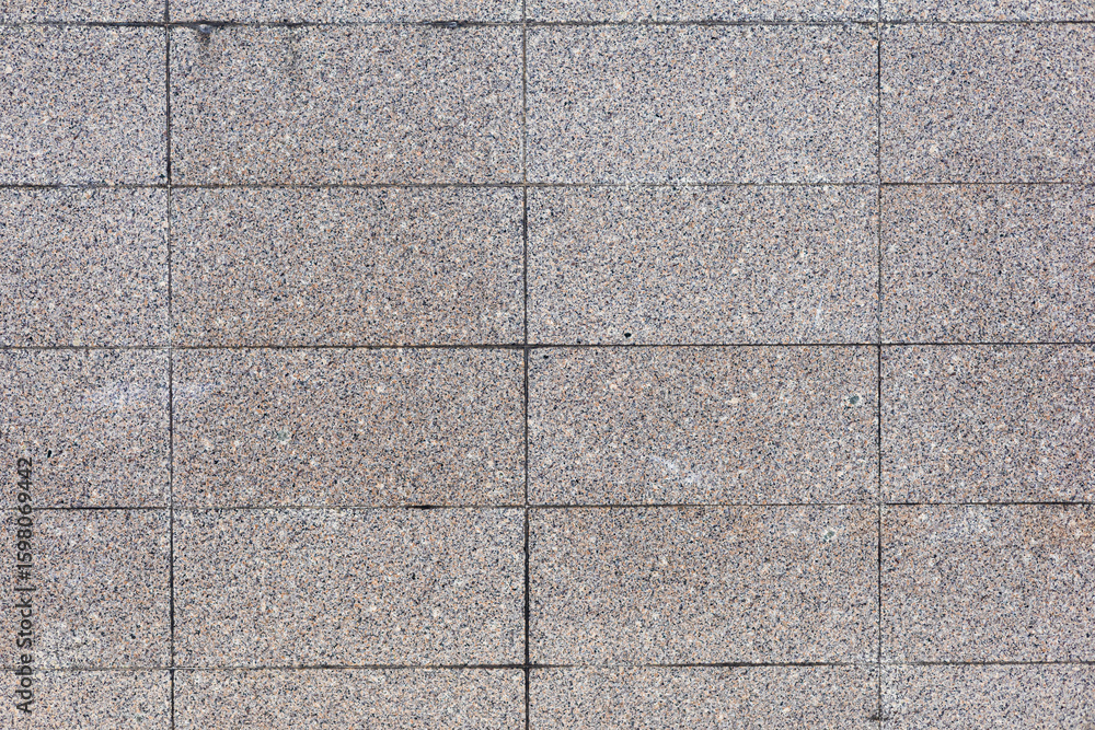 Fototapeta premium Gray Granite Stone Tile Pavement Texture