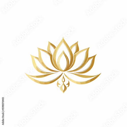 Golden Lotus Nail Spa Logo