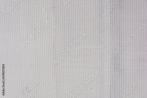 Light Gray Corrugated Concrete Wall