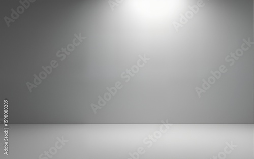 Elegant grey gradient studio, perfect product display  ,  backdrop,  empty,  interior. High quality