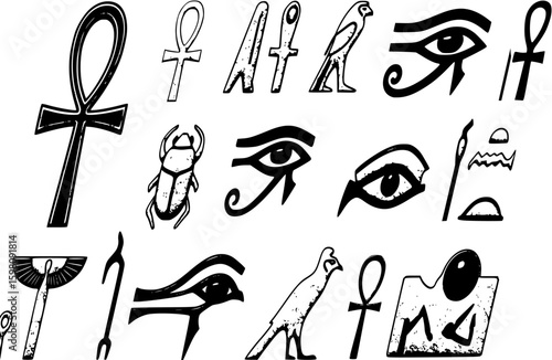 Egyptian symbols
