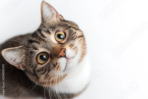 Wallpaper Mural Adorable British Shorthair cat with cute eyes and whiskers, a perfect domestic pet portrait Torontodigital.ca