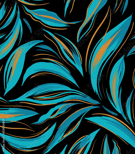 Pattern seamless print fashion textile design tropical floral flower stripe geometric abstract