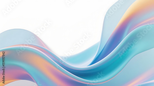 abstract colorful wave background