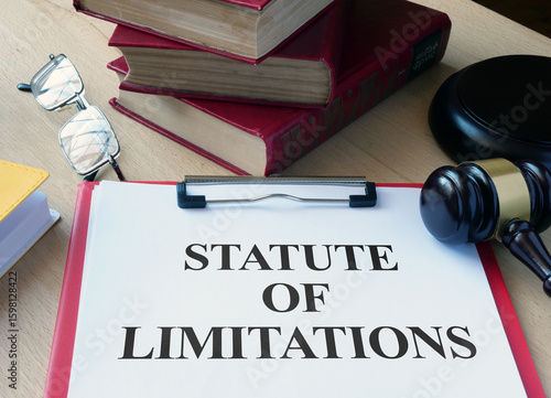 Fotografija Statute of limitations SOL is shown using the text as business and legal concept