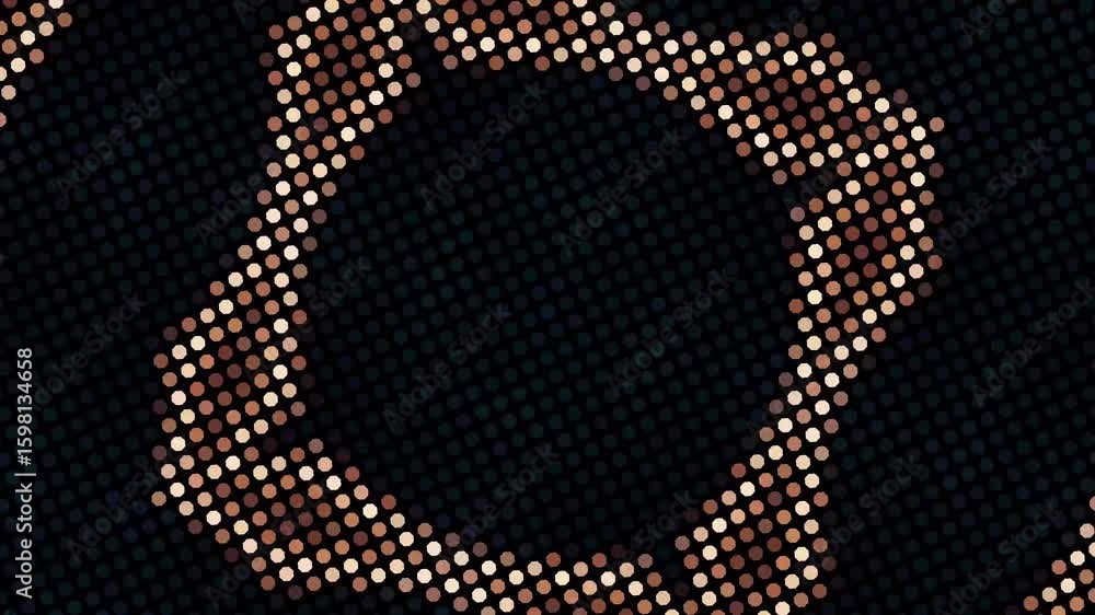 Unique kaleidoscope colorful design. Abstract kaleidoscopic color background.kaleidoscope with repeating patterns. Seamless looping animation. 4k Wallpaper.