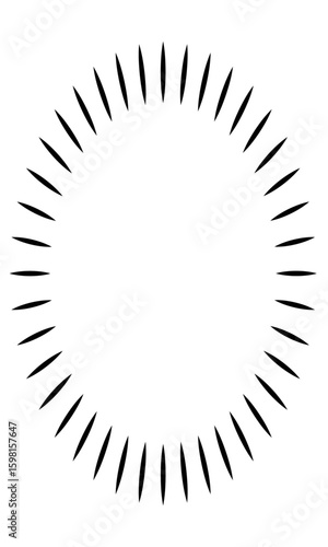 集中線 吹き出し1