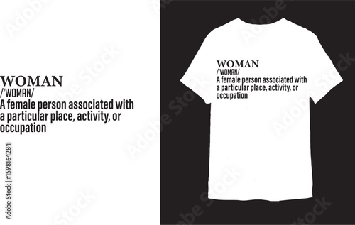 Woman t shirt design 